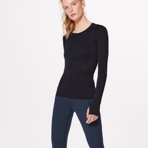 Lululemon Swiftly Tech Crew Long Sleeve Black